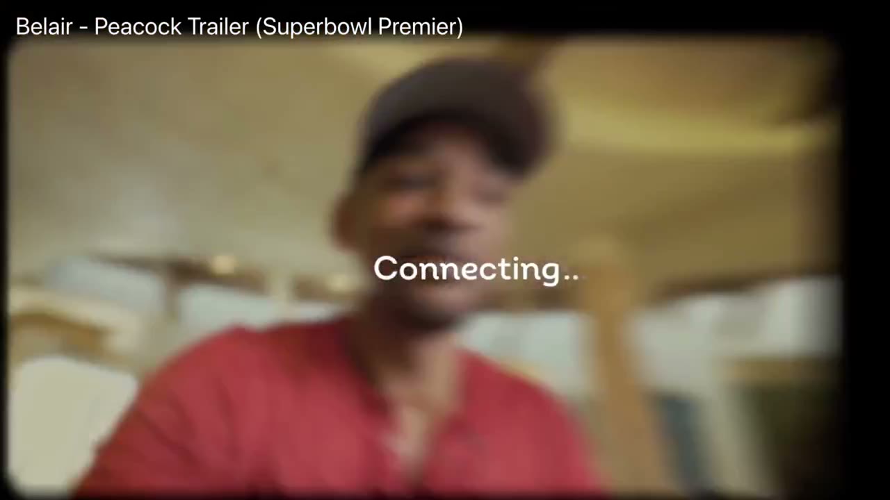 Peacock × Will Smith ad key art